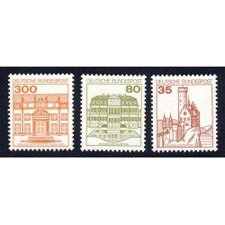 Alemania Federal - 969/71 - GERMANY 1982 Serie-Castillos-Lujo