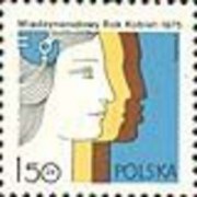 Polonia - 2235 - 1975 Año internacional de la mujer Lujo