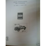 España Spain Hojitas Recuerdo 45P FNMT Salón Automóvil