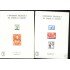 España Spain Hojitas Recuerdo 53/54 1977 FNMT Colón Exposición Filatélica de América y Europa