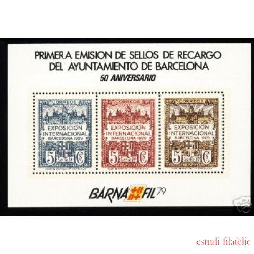 España Spain Hojitas Recuerdo 80 1979 FNMT Barnafil 79