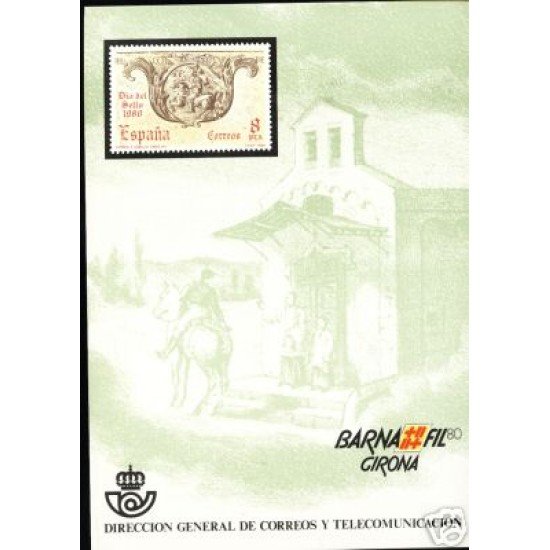España Spain Hojitas Recuerdo 95 1980 FNMT Barnafil 80 Girona