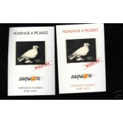 España Spain Hojitas Recuerdo 67M/68M 1978 FNMT Picasso Muestra