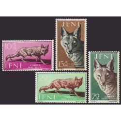 Ifni 138/41 1957 Día del Sello Fauna MNH Ifni 138/41 1957 Día del Sello Fauna MNH