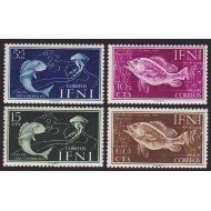 Ifni 99/102 99/02 1953 Día del Sello MNH