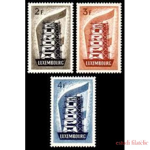 Luxemburgo 514/16 1956 Europa MNH