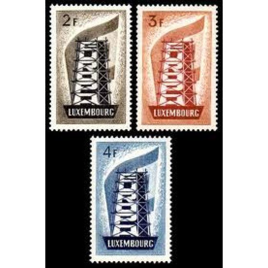 Luxemburgo 514/16 1956 Europa MNH