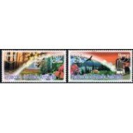 Chile 1672/73 2004 Serie. América UPAEP. Protección al Medio Ambiente MNH