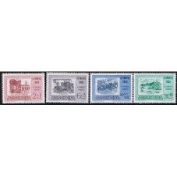 Argentina A- 70/73 1960 Exposición Filatélica MNH