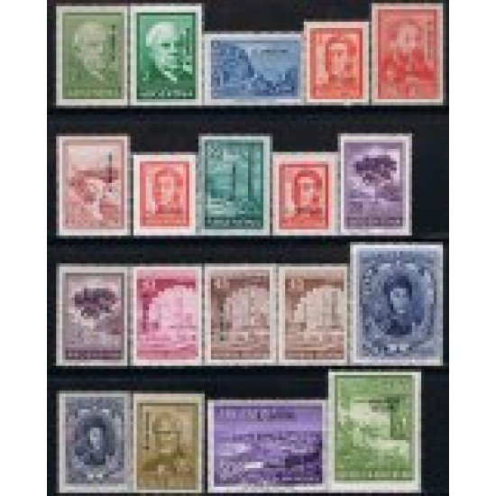 Argentina 403/421 1965/67 Tipo de 1963-67 con sobrecarga h