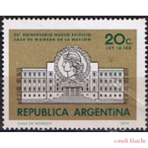 VAR3/S Argentina  876 1970  25 Años de la Casa de la Moneda