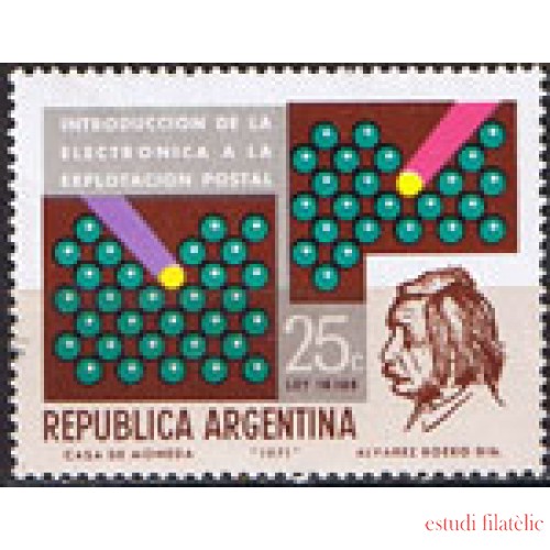 Argentina  882   Introducción de la electrónica a la Explotación postal