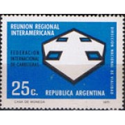 TRA1/S Argentina 891 1971  Reunión regional interamericana de la Federación Internacional de transportes