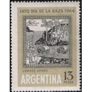 COL/S Argentina A- 101 1964  Día de la Raza MNH 