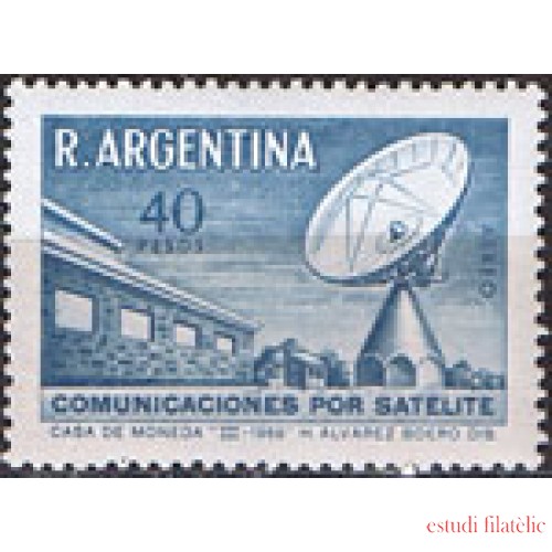 AST/S Argentina A- 127 1969 Comunicaciones por satélite  MNH