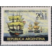 BA1/S Argentina A- 133 1970 150 Años de la salida de la expedición liberadora al Peru MNH