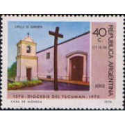REL/S Argentina A- 134 1970 IV Centenario de la Diocesis de Tucuman MNH