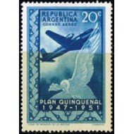 Argentina A- 40 1951 Plan Quinquenal MNH
