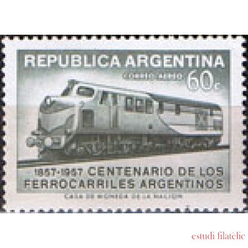 Argentina A- 47 1957 100° de los Ferrocarriles Argentinos MNH
