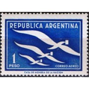 Argentina A- 50 1957 Semana Internacional de la Letra Escrita