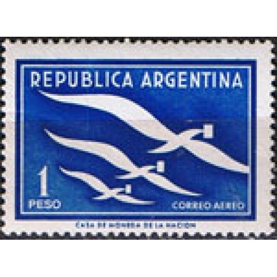 Argentina A- 50 1957 Semana Internacional de la Letra Escrita MNH