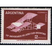 Argentina A- 57 1958 50 Años del Aéreo-Club argentino