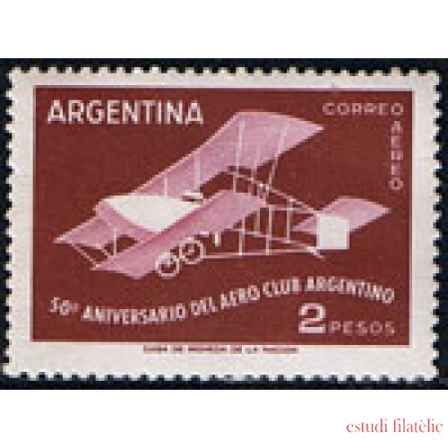 Argentina A- 57 1958 50 Años del Aéreo-Club argentino