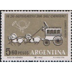 Argentina A- 85 1962  Día del Cartero MNH