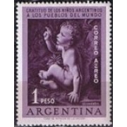 Argentina A- 42 1956 Gratitud de los niños argentinos a los pueblos del mundo