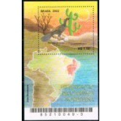 Brasil Brazil HB 115 2002 Prevención de la caatinga MNH Brasil Brazil HB 115 2002 Prevención de la caatinga MNH
