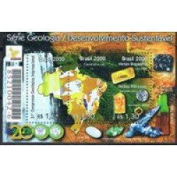 Brasil Brazil HB 111 2000 Hannover 2000. Exposicion Universal MNH Brasil Brazil HB 111 2000 Hannover 2000. Exposicion Universal MNH
