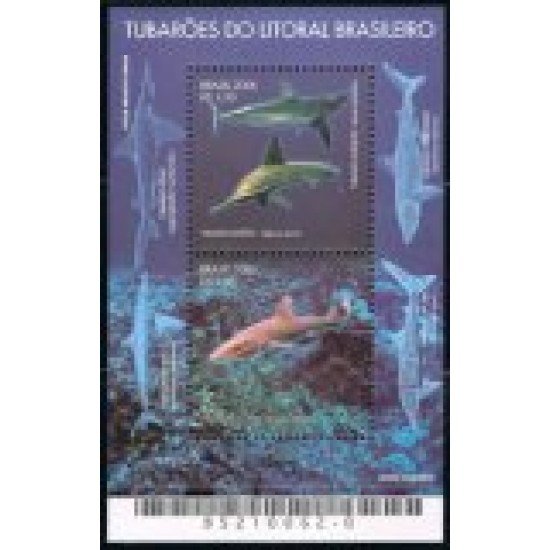 Brasil Brazil HB 130 2006 Fauna Marina MNH Brasil Brazil HB 130 2006 Fauna Marina MNH