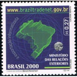 Brasil Brazil 2581 2000 Ministerio de Relaciones exteriores MNH Brasil Brazil 2581 2000 Ministerio de Relaciones exteriores MNH