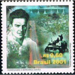 Brasil Brazil 2699 2001 Homenaje a Bernardo Sayao. Ingeniero MNH Brasil Brazil 2699 2001 Homenaje a Bernardo Sayao. Ingeniero MNH