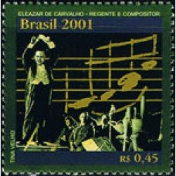 Brasil Brazil 2700 2001 Homenaje a Eleazar de Carvalho. Compositor MNH Brasil Brazil 2700 2001 Homenaje a Eleazar de Carvalho. Compositor MNH