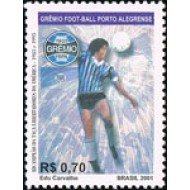 Brasil Brazil 2704 2001 Clubs de Fútbol campeones de la Copa Libertadores (III) MNH