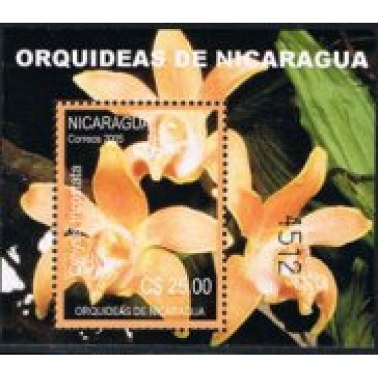 Nicaragua HB 314 2005 Orquídeas de Nicaragua MNH Nicaragua HB 314 2005 Orquídeas de Nicaragua MNH