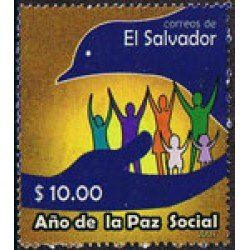 El Salvador 1677 2007 Año de la Paz Social MNH El Salvador 1677 2007 Año de la Paz Social MNH