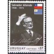 Uruguay 2362 - SR. Salvador Allende. Hombre de Estado MNH