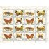 Uruguay 2338a/2341a 2007 Mariposas MNH