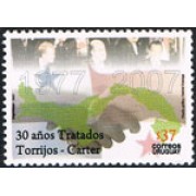 Uruguay 2342 30 Años del Tratado de Torrijos MNH