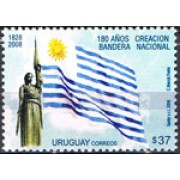 Uruguay - 2387 - 180 años de la Creación de la Bandera Nacional MNH