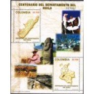 Colombia HB 57 2005 100° del Departamento de Huila MNH