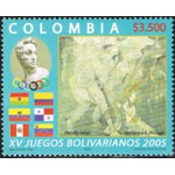 Colombia 1337 2005 Deportes 15 Años de los Juegos Bolivianos MNH Colombia 1337 2005 Deportes 15 Años de los Juegos Bolivianos MNH