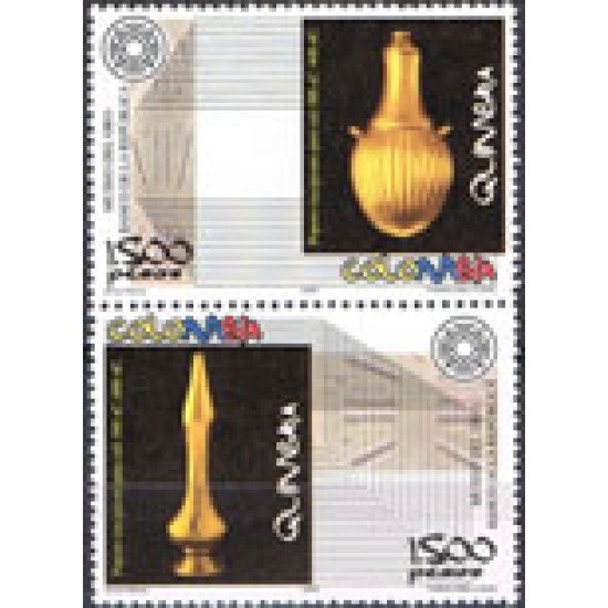 Colombia 1347/1348 2006 Museo del Oro (III) MNH