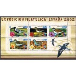 Cuba 4020a/24a 2002 Exposición Filatelica de Salamanca MNH Cuba 4020a/24a 2002 Exposición Filatelica de Salamanca MNH