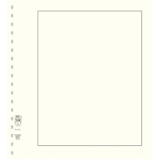 Lindner 802 Hojas Permaphil Cartulina Blanca 193 x 251 mm Lindner 802 Hojas Permaphil Cartulina Blanca 193 x 251 mm