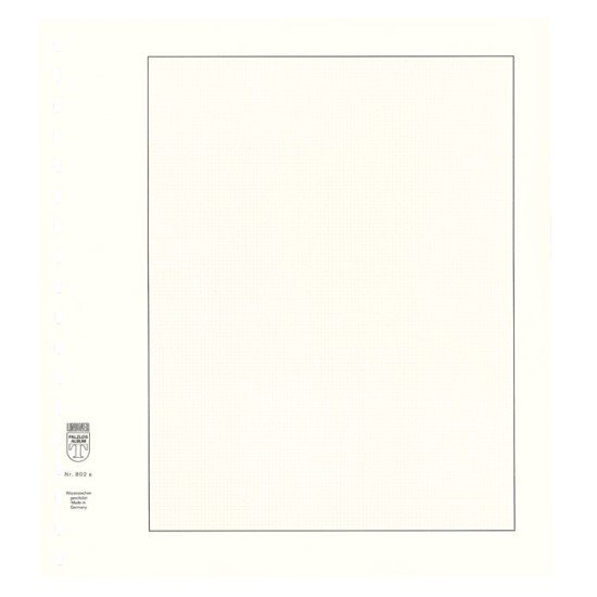 Lindner 802a Hojas Permaphil Cartulina Blanca 193 x 251 mm Lindner 802a Hojas Permaphil Cartulina Blanca 193 x 251 mm