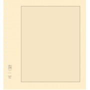 Lindner 802c Hojas Permaphil Cartulina crema  174 x 215 mm