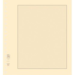 Lindner 802c Hojas Permaphil Cartulina crema  174 x 215 mm